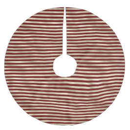 Glam Guld Red Helgdag Rand jul Julgransmatta Borstad Polyester