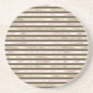 Glam Guld Rosa Brown Rand Underlägg