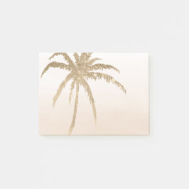 Glam Guld Tropical Handflatan ombre Post-it Block