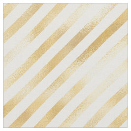 Glam Guld White Rand Graphic Tyg