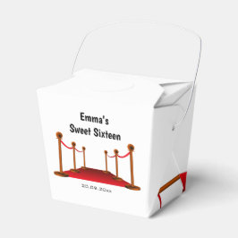 Glam Hollywood White & Red Carpet Sweet 16:e Presentaskar