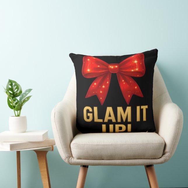 Glam It Up Gnistra Bow - Confidence Energy Kudde (Stol)