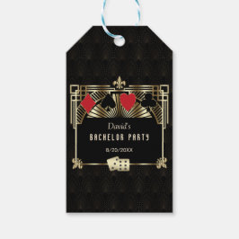 Glam Las Vegas Casino Royale Bachelor Party Presentetikett