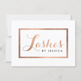 Glam Lash-skript Ro Guld Gift-certifikat