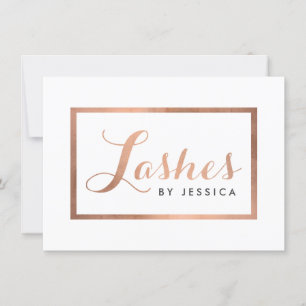 Glam Lash-skript Ro Guld Gift-certifikat