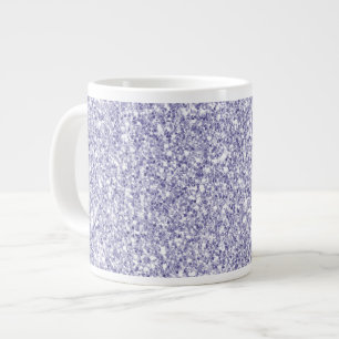 Glam Lavender Lilac Lila Glitter     Jumbo Mugg