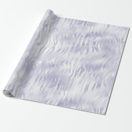 Glam Lavender Lilac Zebra tryck Presentpapper