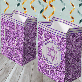 Glam Lila Party favors eller Presenter Bat mitzvah