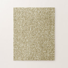 Glam Luxe Guld Glitter Pussel