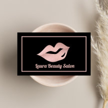 Glam Luxury Ro Guld & Black Makeup Artist