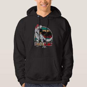 Glam Masaurus Rex Dinosaur Glam Morsa Saurus Famil Hoodie