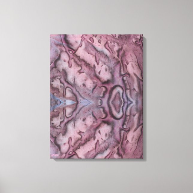 Glam Metal II Stretched Canvas Print (Framsida)