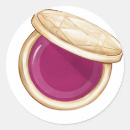 Glam Mode Show Runt Klistermärke