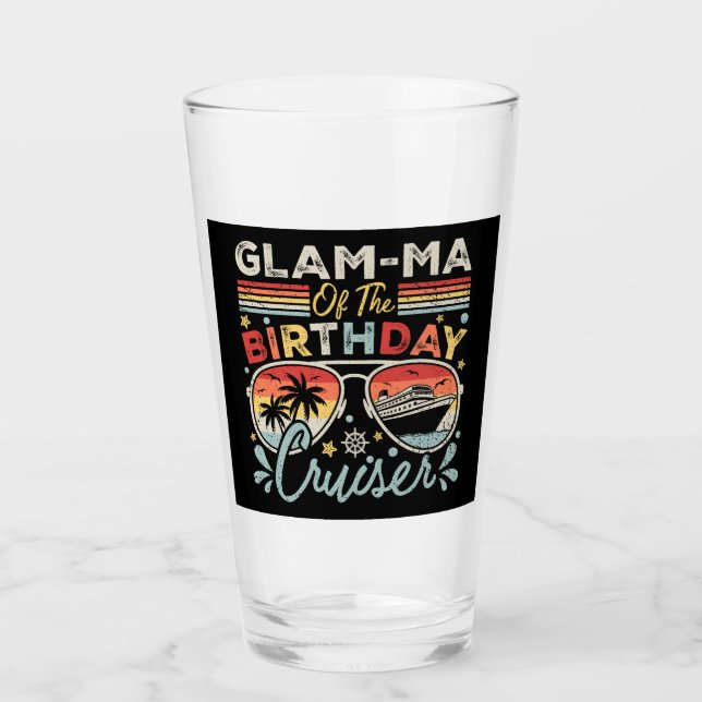 Glam-morsa, DK, Birthday Cruiser Vacation DK Glaskopp (Framsida)