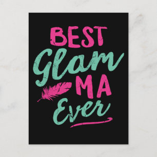 Glam-Morsa Grandma Mors dag Vykort