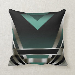 Glam Nouveau för art déco kricka Kudde