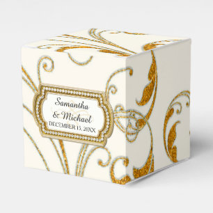 Glam Old Hollywood Reisy Tie Presentaskar
