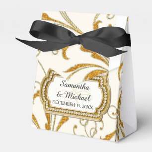 Glam Old Hollywood Reisy Tie Presentaskar