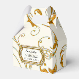 Glam Old Hollywood Reisy Tie Presentaskar