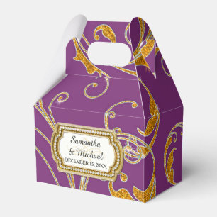 Glam Old Hollywood Reisy Tie Presentaskar