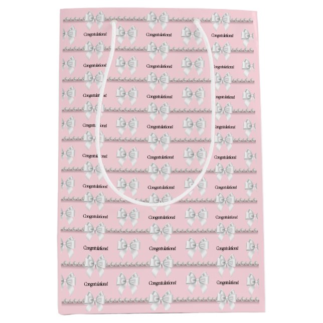 Glam Pink Tiffany Tema Bougie Grattis (Framsidan)