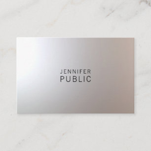 Glam Plain Kreativ - minimalistisk Professionell Visitkort