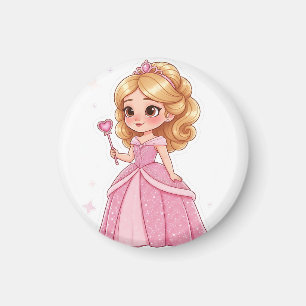 Glam Princess anpassningsbar cut vinyl Magnet