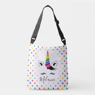 Glam Rainbow Unicorn Axelväska