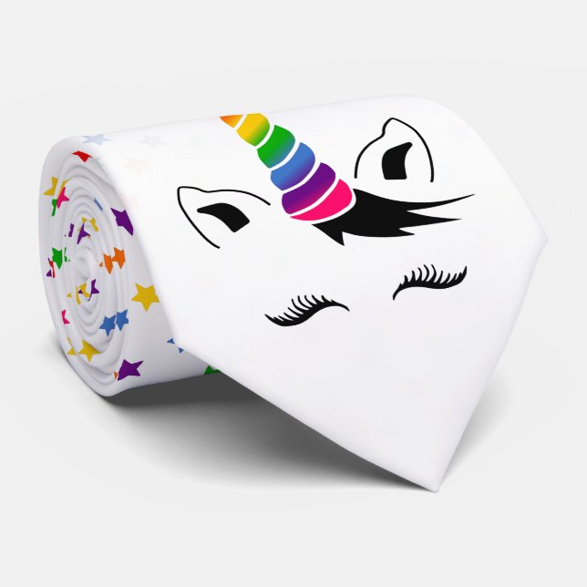 Glam Rainbow Unicorn Slips (Rullad)