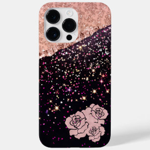Glam Ro Black Glitter  Rosor