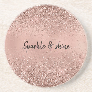 Glam Ro Guld Glitter Underlägg