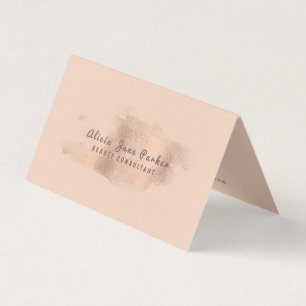 Glam Ro Guld kopparolja Beautiker Visitkort