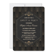 Glam Roaring 20:s Underbara Gatsby Art Deco Sweet 