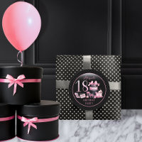 Glam Rosa Black Mode 18:e Födelsedagsfesten