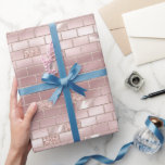 Glam  Rosa Bricks Möhippa Presentpapper<br><div class="desc">Glam  Rosa Bricks Möhippa</div>