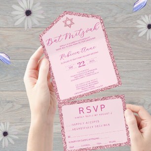 Glam Rosa Classic Elegant Bat mitzvah OSA