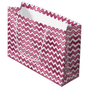 Glam Rosa White Zigzag Rand