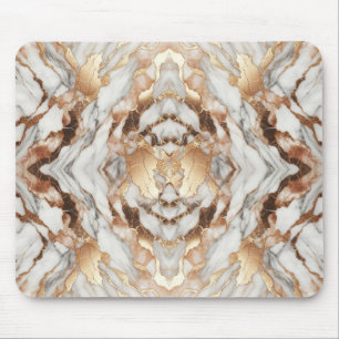 Glam Rose Guld Lyx Trendig Marmor  Musmatta