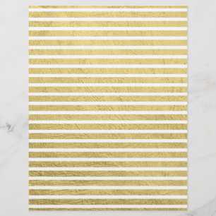 Glam Scrapbookpapper för moderiktiga moderna guld- Brevhuvud