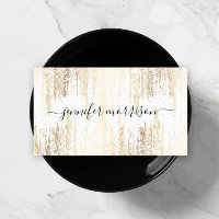 Glam Script Guld Confetti Rain