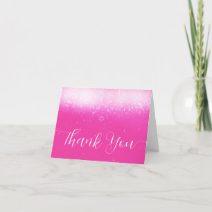 Glam Shock rosa Bat mitzvah Tack Kort
