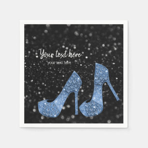 Glam Shoes-Högklackar för tillfällen Pappersservett