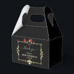 Glam Vegas Casino Royale 40th Birthday Tack Presentaskar<br><div class="desc">VARJE ÅLDER! Royal, Vintagens utformning Underbar Gatsby och Casino temed. Den har en Underbar Gatsby, Roaring 1920's gamle Hollywood Art Deco stil, royal faux guld fleur-de-lis, vintage typsnitt, ett par tärningar, och spelar kort kostym med ett gyllene kant. Använda Anpassa verktyg för att lägga till information. För mer information, besök...</div>