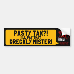Glåmig skatt?! Jag ska lönen den Dreckly Mister! Bildekal