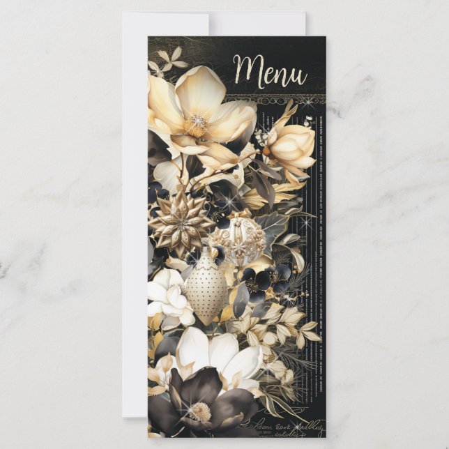 Glamimour Julfest Menu (Framsida)