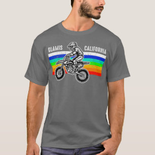 Glamis California Dirt Bike Clothing Vintage Dirt T Shirt