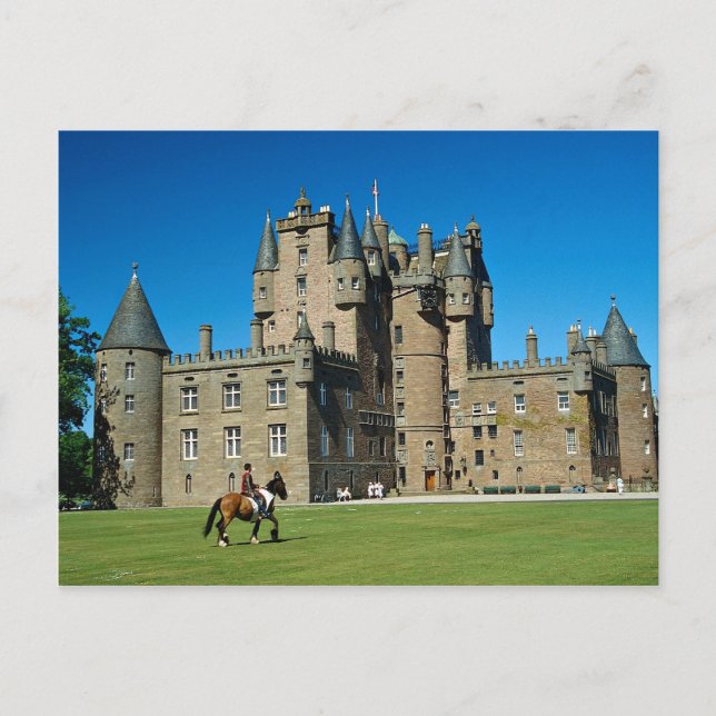 Glamis Castle, Skottland Vykort (Framsida)