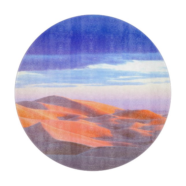 Glamis Sand Dunes vid solnedgången (Framsidan)