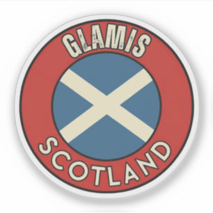 Glamis, Skottland Klistermärken