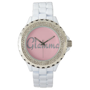Glamma bling wristwatch armbandsur
